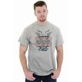 thumbnail image 5 of United States Flag Patriotic American Womens Slim Fit Graphic Tee Brisco Brands X, 5 of 6