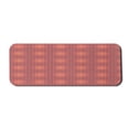 thumbnail image 1 of Moroccan Computer Mouse Pad, Folkloric Starry Lattice on Warm Toned Backdrop, Rectangle Non-Slip Rubber Mousepad Large, 31" x 12" Gaming Size, Vermilion Burnt Orange, by Ambesonne, 1 of 2