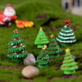 thumbnail image 2 of Set de estatuas de resina para decoración de jardín, árbol de Navidad, 100 g, 2 of 2