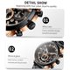 thumbnail image 5 of 8355M Reloj de cuarzo para hombre Banda de acero inoxidable Multifunción CURREN Mirar, 5 of 6