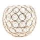 thumbnail image 3 of Crystal Lampshade for Round Hollow Shadow Outdoor Camping Glamping Camping Light Atmosphere Lampshade Gold, 3 of 5
