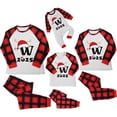 thumbnail image 4 of Conjunto navideño para padres e hijos Conjunto familiar Conjunto de pijamas Conjunto de abrigo para mujer, 4 of 4
