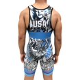 thumbnail image 3 of Merica - Red/Gold and Blue/Silver Reversible Singlet, 3 of 7