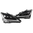 thumbnail image 3 of Projecteur à LED Plein Ensemble de Phares Dynamiques Objectif Clair pour Est250 IS350 ISF 2006-2013 LHD, 3 of 7