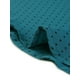 thumbnail image 5 of Blusa de manga larga con cuello de volantes INSPIRE CHIC para mujeres, Día de San Valentín, 3XL, azul pavo real con puntos, 5 of 6