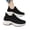 Black, variant on Stretch Cushion Shoes for Women Orthopedic Sneakers Breathable Trainers Athletic Shoe Thick Bottom