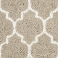 thumbnail image 5 of SAFAVIEH Toronto Nessa Geometric Shag Area Rug, Silver/Ivory, 3' x 5', 5 of 6
