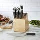 thumbnail image 2 of Juego de bloques de cuchillos KitchenAid Gourmet con triple remache forjado, 14 piezas, 2 of 7