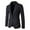 Gray, variant on Odeerbi Blazer for Men Autumn And Winter Suit Trendy Personality Solid Color 2025 Casual Suit Jacket Black