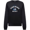 thumbnail image 2 of Women's Levelwear Black Colorado Avalanche Yvette Limelight Big Letter Sweatshirt, 2 of 3