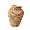 thumbnail image 5 of Rattan Vase Flower Pot Vases for Flowers Decor Holder Retro Rustic Woven Flower Basket Wicker Vase for Desktop Hotel Bedroom House Kitchen, 5 of 9
