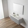 thumbnail image 6 of 48-S" Freestanding Bathroom Vanity with Sink & LED Mirror - Light Grey, 6 of 8