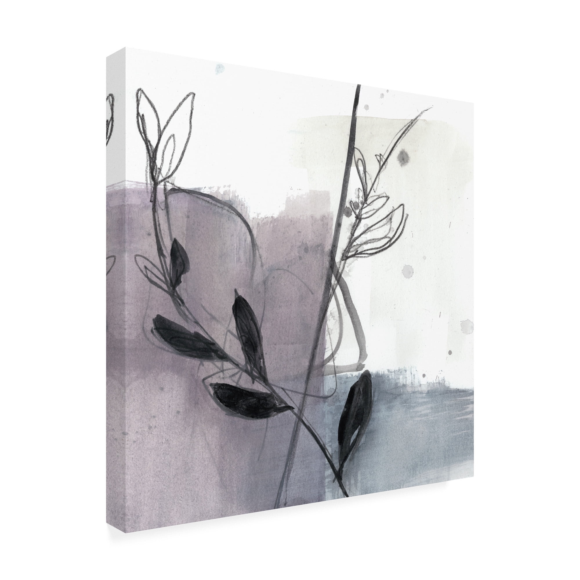 Trademark Fine Art 'UA CH Blush Flower Splash VII' Canvas Art by Jennifer Goldberger