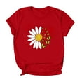 thumbnail image 4 of T-Shirt à Manches Courtes Imprimé pour Femme, 4 of 5