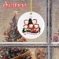 thumbnail image 3 of Xihbxyly Adorno de Anciano Sin Rostro, Decoración para Árbol de Navidad 2020, Colgante Personalizado, Recuerdo, Regalo Navideño Único, Disponible para Familias de 1 a 4 Personas, Plástico de 8 X 8 Cm, 3 of 6