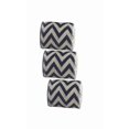 thumbnail image 5 of Cinta de yute AAYU azul con diseño chevron 7,5 cm x 13,5 m, paquete de 3, 5 of 5