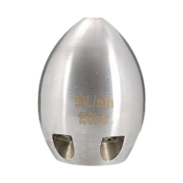 Herramienta de limpieza de boquillas de chorro de alcantarillado de 1/2 pulgada para desatascar tuberías y conectores de acero. 50 litros