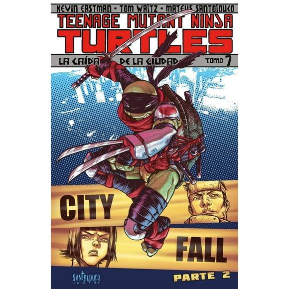 TEENAGE MUTANT NINJA TURTLES TOMO 7 Editorial Kamite 7500588010314