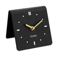 thumbnail image 4 of Reloj de mesa cuadrado de acrílico, silencioso y creativo, decorativo para una mesita de noche, Negro, 4 of 9