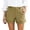 Khaki, variant on Lixiuxyad Linen Shorts for Women Summer Plus Size Bermuda High Waist Button Wide Leg Shorts Twill Chino Casual Shorts With Pocket Sizes S-2XL,Yellow