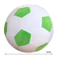 thumbnail image 3 of Clearance! 15in Stuffed Soccerball Plush Soccerball Soccer Stuffed Toy Soccerball Throw Pillow Soft Cozy Football Plush Toy Sport Gifts for Boy & Girls Chrismas Decor Green, 3 of 3