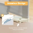 thumbnail image 4 of Costway 69" Bed Rails for Toddlers Vertical Lifting Baby Bedrail Guard with Lock Grey, 4 of 8