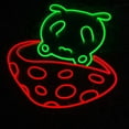 thumbnail image 2 of Handmadetneonsign Mushroom Frog Neon Sign, Mushroom Frog Wall Art Decor, Children's Room Wall Decor, 2 of 5