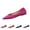 Hot Pink, variant on Willtoo Ladies Fashion Solid Color Pointed Toe Casual Shoes Shallow Flat Shoes Lace Shoes Women