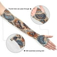 thumbnail image 3 of ALAZA Boho Ethnic Bohemian Indian Mandala UV Sun Protection Arm Sleeves UPF 50+ Compression Cooling Sleeve 1 Pair, 3 of 7
