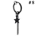 thumbnail image 3 of Non Piercing Earring Unisex Fashion Clip on Earring Dangle Hoop Earring, 3 of 10