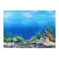 thumbnail image 1 of Unique Bargains Aquarium Background Poster Double-sided Fish Tank Background Decorative Paper Sticker 32.28"x23.62", 1 of 7