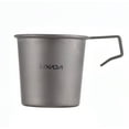 thumbnail image 1 of Taza Ti Sierra de 220ml, taza ligera para acampar Ti, taza de café para senderismo para acampar al aire libre y senderismo, 1 of 8
