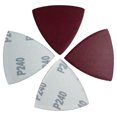 thumbnail image 2 of Multi-Purpose Triangular Sandpaper - Assorted Grit (60, 120, 240) - 50 Sheets 81 x 76mm - Sandpaper, 2 of 5