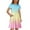#A22-Beige, variant on XADYUY Summer Dress for Girls 14-16 Casual A-Line Short Sleeve Tie Dye Midi Dress Cute Crew Neck Swing Flare Twirly Dresses with Pockets for 4-14t Kids,Beige 13-14 Years