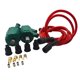 thumbnail image 1 of Bobina de doble salida,Bobina de encendido de doble salida de 3 ohmios con cables rojos.,Reemplazo de bobina de encendido de alto rendimiento,Bobinas de encendido de doble salida para motores, 1 of 8