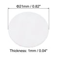 thumbnail image 2 of Unique Bargains Couvercle en Mousse 21mm/0.82 Pouces, 300 Pcs Résistant à la Pression Blanc Rouge, 2 of 7