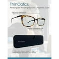 thumbnail image 4 of ThinOptics FrontPage Connect 2.0 Black Glasses with Case, 4 of 5
