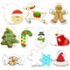 thumbnail image 1 of 10 moldes para galletas navideñas, molde para hornear galletas de acero inoxidable, hombre de jengibre, dulces, muñeco de nieve, 1 of 5