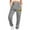 Gray, variant on Makaor Womens Joggers with Pockets Baggy Drawstring Loose Sweatpants with Elastic Waist Brown XL