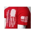 thumbnail image 5 of H2H Mens Casual Slim Fit Short Sleeve T-Shirts Cotton Blended Soft Lightweight American Flag printed (CMTTS243), 5 of 6