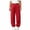 Red, variant on BLVB Kids Jogger Pants with Pockets Cinched-Cuff Athletic Sweatpants Boys Girls Elastic Waist Baggy Workout Pants(White,14-15Years)