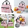 thumbnail image 6 of Yuyamidu Axoltol Backpack and Lunchbox for Girls 4th Grade/5th Grade Large Capacity School Bag for Kids 8-10 with Lunch Bag Pencil Box Pink Strawberry Book Bag Set with Lunch Tote, 3 in 1, 6 of 7