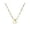 GoldB, variant on Necklaces & Pendants Elegant Gold Initial Necklace for Women A–Z Alphabet Letter Pendant Jewelry, 45+5cm, GoldK