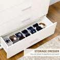 thumbnail image 4 of HOMCOM Commode, Organisateur de Rangement à 6 Tiroirs pour Chambre, 4 of 10