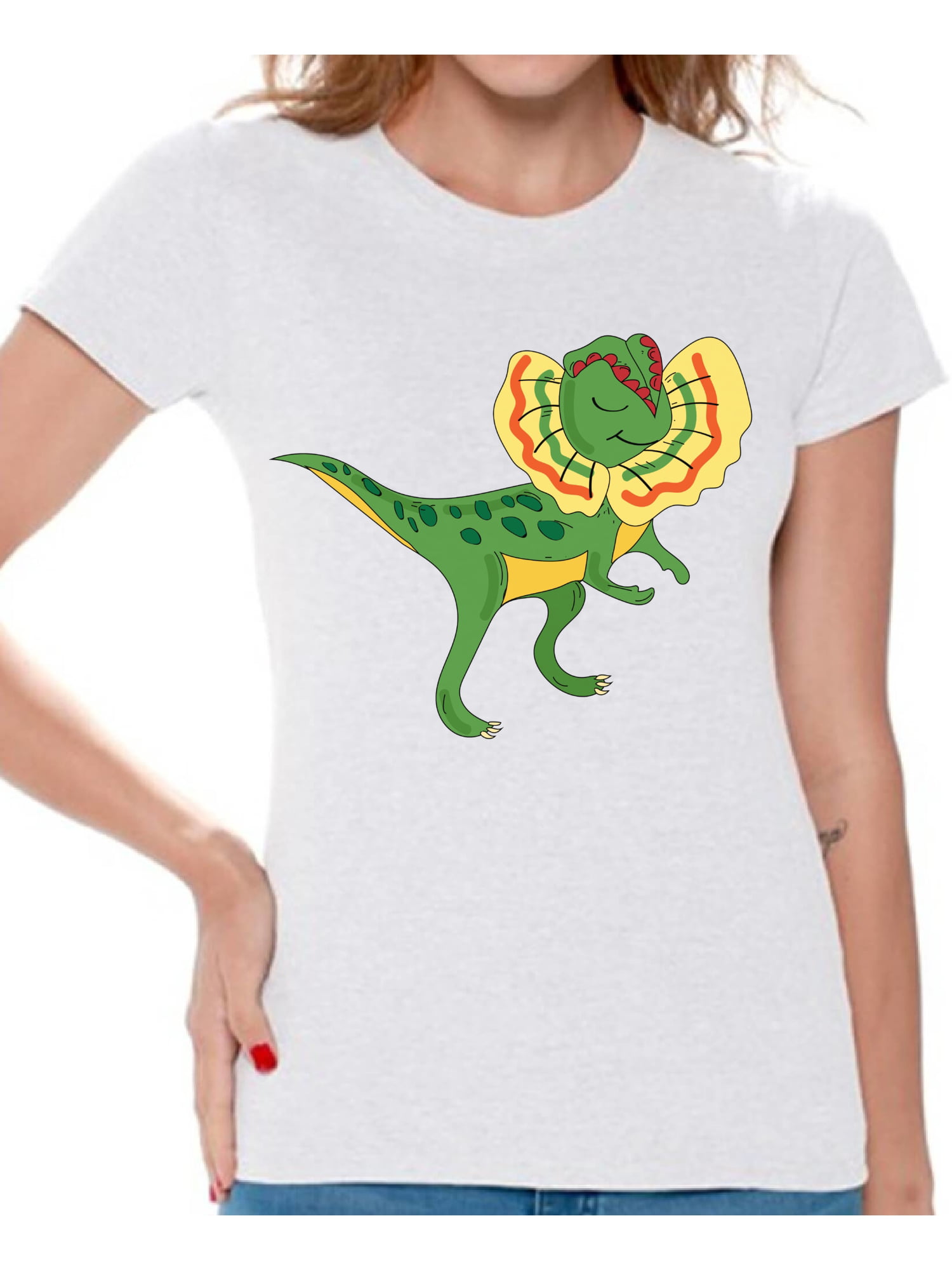 Awkward Styles Dinosaur Dilophosaurus Shirts for Women Dilophosaurus T ...