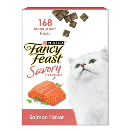 UPC: 0050000505340 | Fancy Feast Limited Ingredient Cat Treats Savory Cravings Salmon Flavor 3 oz. Box