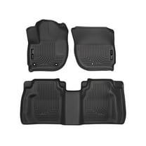 Husky Liners 99491 Weatherbeater Floor Mats Fit 2015-2020 Honda Fit - Front/2nd Seat - Black