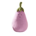 thumbnail image 1 of Muñeca de peluche con dibujos animados de berenjenas rellena de verduras, 17 cm, 1 of 2