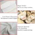 thumbnail image 4 of Hanging Towels 1 Pcs, Dish Towels Monkeys Hug Painting Absorbent Hand Towels with Hanging Loop Washcloth for Bathroom Kitchen, 4 of 6