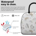 thumbnail image 3 of Unicorn and Cloud White Pattern Insulated Leakproof Lunch Box for Work, Lunch Bag for Women Men, Loncheras Para Mujer for Beach Travel Picnic Camping, 3 of 6
